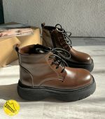نیم بوت دخترانه رنگ قهوه ای
