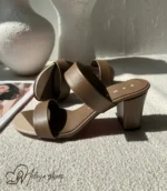 صندل پاشنه بلند دخترانه کد 7029